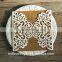 Western style antique style japanese wedding invitation card with envelopes