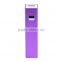 2200mAh Universal Portable Lipstick mobile rohs Power Bank 2600mAh USB External Battery Charger for mobile phone