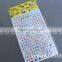 alphabet letter epoxy sticker,custom epoxy sticker,clear epoxy resin sticker