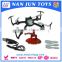Goog gift hot sale plastic ABS rc quadcopter drone for sale