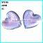 25mm Heart Gemstone Accessories ,Resin Flatbak Rhinestone ,Sewing Rhinestone