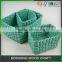 Natural Square Storage Decoration Wicker Storage Basket for Gift
