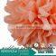 Wedding decoration paper flower pom poms china birthday party items