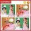 A-1325 Toddler Bucket Hat with Chin Strap Kids Bucket Hat with Chin Strap Outdoor Sun Hat For Baby Girl