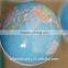 blow moulded clear Shenzhen factory print hollow acrylic spheres/hollow acrylic ball/large acrylic sphere with flange