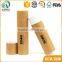 Cylinder shape biodegradable matt brown kraft paper clothing tube fabric cardboard tubes with custom logo                        
                                                Quality Choice
                                                              