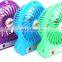 New Arrival Portable Mini USB Fan Strong Wind Desk Fan 3 Speed Modes Cool USB Electric Fan for Camping/Hiking/ Indoor/ Outdoor
