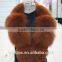 classic big fox and rex rabbit banana fur collar/Factory Direct Wholesale Leather Jacket fox and rex rabbit Fur Collar