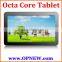 10 inch octa core tablet android 5.1 tablet with 3g sim card slot IPS 1280*800 5.0MP