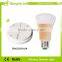 Remote controlled 8W energy saving light bulb with built-in receiver