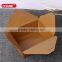 high quality fast food packaging kraft paper box coated with PE