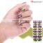 2016 Newest Design colorful Glazed Glass Nail Art Wrap