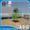 Single cylinder remote control grab for tower crane