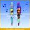 Top Quality 3D Custom Sponge Bob Plastic Talking pen