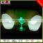 LED Colours Changing Modern Plastic Furniture Glowing Furniture For Garden Outdoor