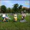 Large scale FRP animation movie characters Warcraft theme sculpture