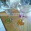 drinking glass set margarita glass with PVC packaging