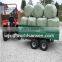 four wheel farm flat pack trailers,flatbed semi trailer for tractor used,transporter for agriculture wood forest trailer
