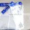 custom printed cellophane bag with logo poly bag with header
