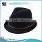 Custom your own logo 100% Wool Felt Mens Fedora Hat Wholesale