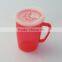 590ml Microwaveable Cartoon shape Plastic milk mug