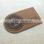 Factory Price 2016 Hot Embossed and Printed Sew on Leather Labels