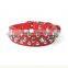 Fashion Cat Pet Belts Genuine Leather Spike Dog Collars