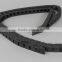 10x15 Black Flexible Semi-closed Cable Drag Chain
