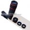 best selling products 2016 in usa lens kit wholesale OEM clip 12x telescope zoom lens kit for all mobile