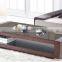 2016 new style hot sale coffee table glass top coffee table for living room
