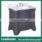 Espresso Painting Wooden Bath Cabinet With Single Sink Bathroom Vanity