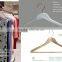 HH hotel non steal natural wooden shirt clips hanger nail hanger for wholesale
