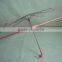21"x8K new product cheap transparent folding umbrella