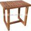 teak wooden shower room bench FSC