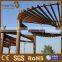 china wpc new trendy wpc application composite pergola system design