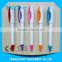 Simple innovative products solid color clip and neb novelty plastic pen