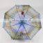 custom print umbrella 3 folding animal print umbrella