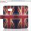 Union Jack painting flip leather case for iphone 6s se 5 4 5s 4s 5c 7