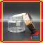 100ml white cream glass jar with clear glass jar for glass jar body cream