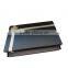 Luxury rigid board black hot foil stamping embrossing fancy paper gift box with ribbon bowknot