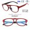 PC Wood temple reading glasses clear lens reading glasses Optical frames