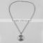 Christmas gift Snap Button Jewelry Zinc Alloy Necklace