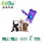 Biodegradable custom colorful pet waste bags with colored dispenser