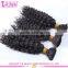 10A grade deep curly bulk hair crochet braid hair unprocessed 100% brazilian human hair bulk