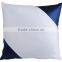 Soft Fashionable personalized sublimation pillow cushion with color edge