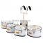 4-Pcs Marching Drums with Carrier