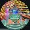 Dot-matrix hologram label stickers with custom design