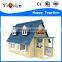 cute children's wooden house funny design wooden house child solid children wooden toys