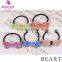 Nice acrylic resin bow scrunchie baby and girls scrunchie hair accessories