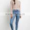 Sculpted High-Rise Biker Jeans Custom Skinny Jeans